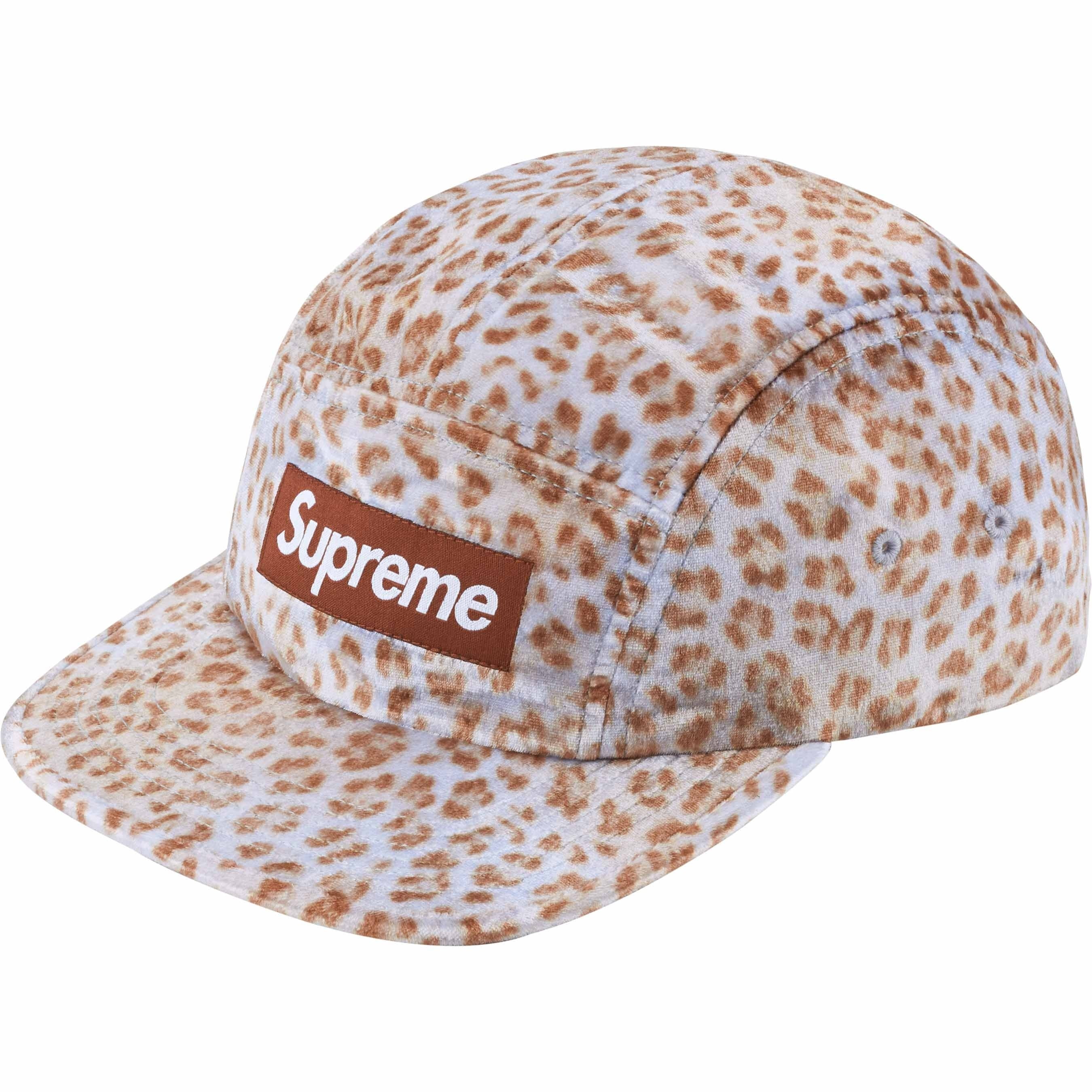 Leopard Velvet Camp Cap view 3